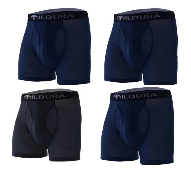 Men's Merino Wool Underwear Boxer Briefs