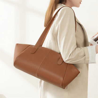 Genuine Leather Underarm Shoulder Bags For Women