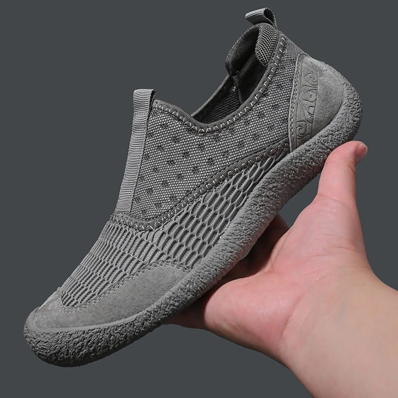 Outdoor Mesh Men Lightweight Camping Hiking Shoes