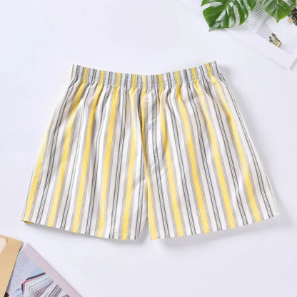 1PC 100% Cotton Men's Loose Boxer Briefs Underwear