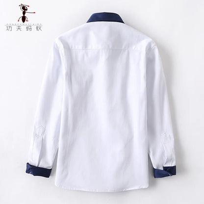 Boy Long Sleeve Plaid Shirts