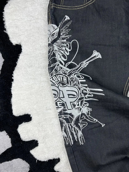 Vintage South Pole Black Denim Jeans Men's