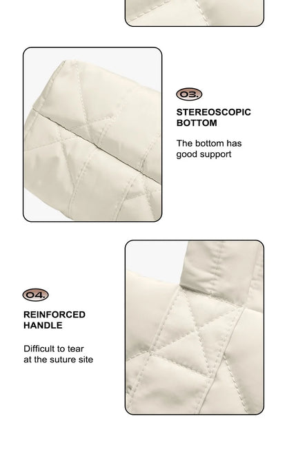 LEE Large Soft Puffer Bag Women Down-filled