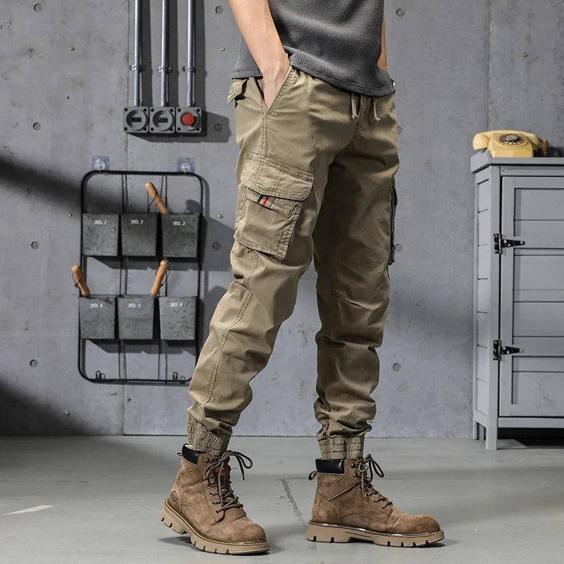 Mens Cargo Pants, Casual Multi-Pocket Tactical