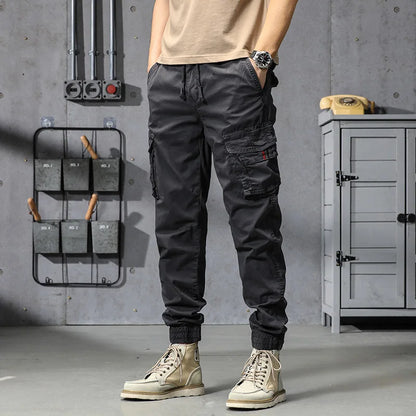 Mens Cargo Pants, Casual Multi-Pocket Tactical
