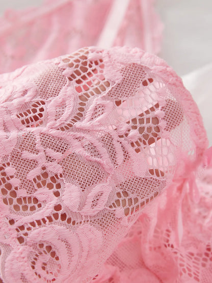 Women Erotic Bra Nightdress Sexy Lace Sleepwear