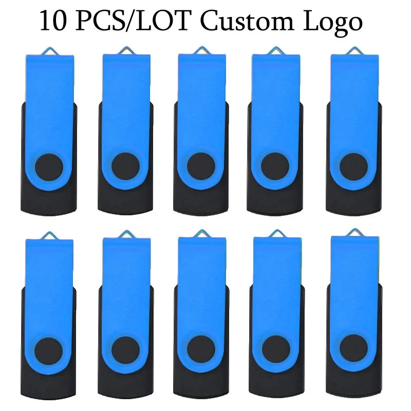 10pcs Flash Drive Flash Memory Card Memory Stick