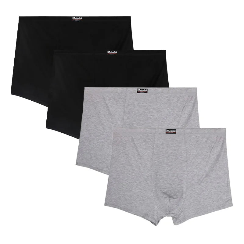 4Pcs Men Boxer Underwear Comfort