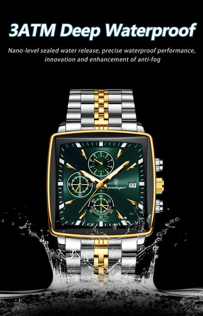 POEDAGAR Top Luxury Male Wristwatch Waterproof