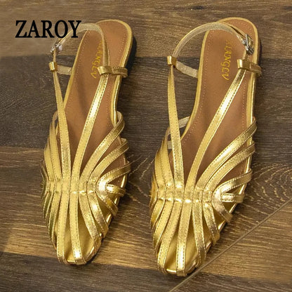 Flat Sandals Large Size Designer Shoes Summer