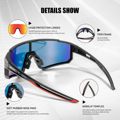 Men/Women Cycling MTB Bike Sports Hiking Mountain Climbing Glasses