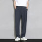 Ice Silk Men's Casual Straight Pants Fashion