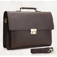 Genuine Leather Men Briefcase Business bag