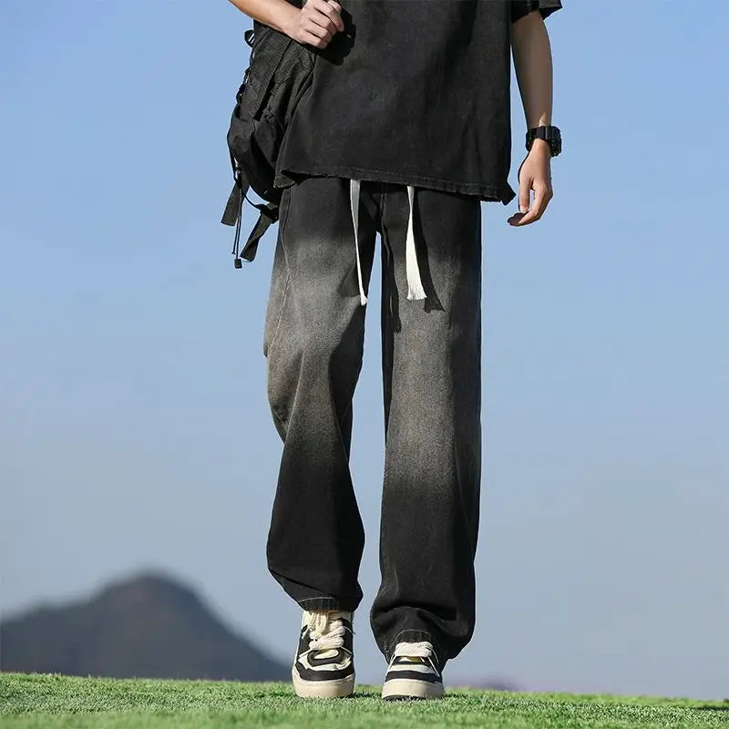 Four Seasons Workwear Casual Pants Loose Straight Leg