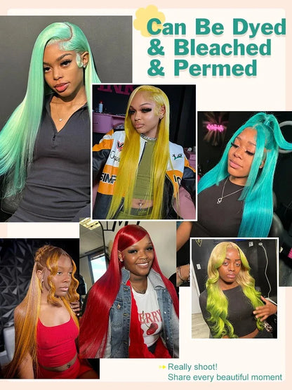 Blonde Density Straight lace front human hair