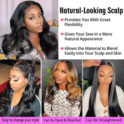 Density Body Wave Human Hair Wigs