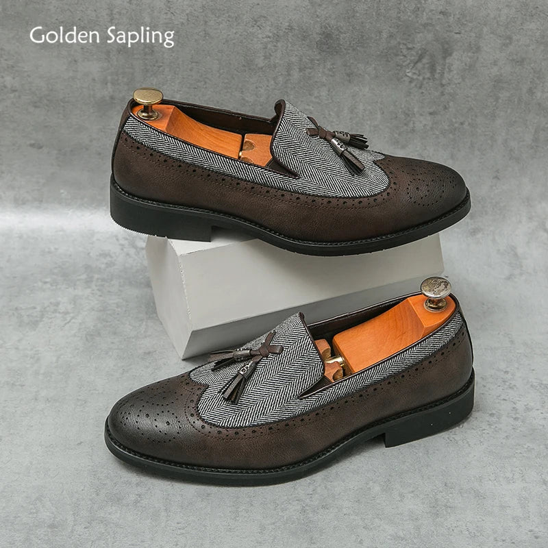 Golden Sapling Men Formal Shoes Flats Casual
