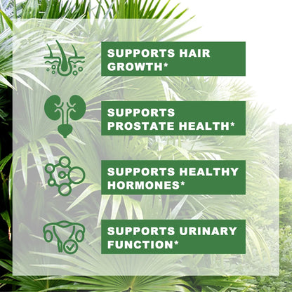 Prostate Support, Prevents Hair Loss, Urinary Tract Health