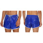 Mens Waterproof Swim Shorts Drawstring Side Pockets