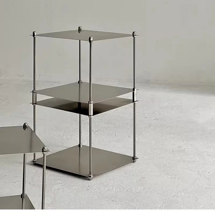 Stainless Steel Coffee Tables Decor Display Stand