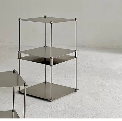 Stainless Steel Coffee Tables Decor Display Stand