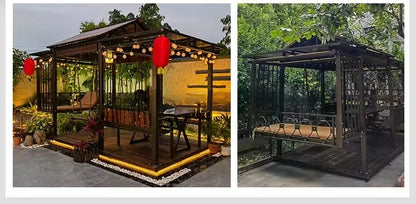 Multifunctional Outdoor Gazebo, Garden Structure,