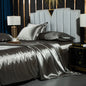 Silk Duvet Cover Bed Sheet Pillowcase Luxury