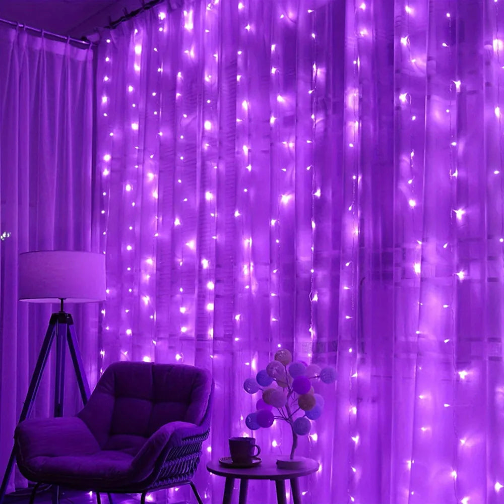 Christmas Curtain Lights LED Fairy String