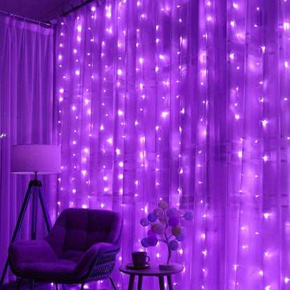 Christmas Curtain Lights LED Fairy String