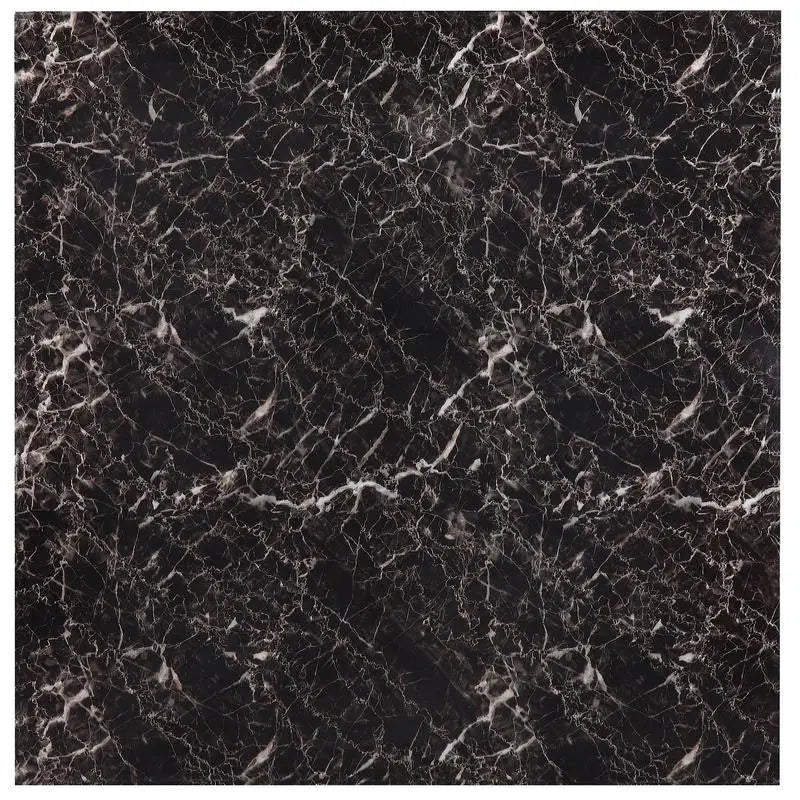 5-Piece Dinette Faux Marble Top Table and 4 Chairs