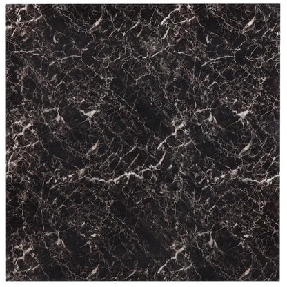 5-Piece Dinette Faux Marble Top Table and 4 Chairs