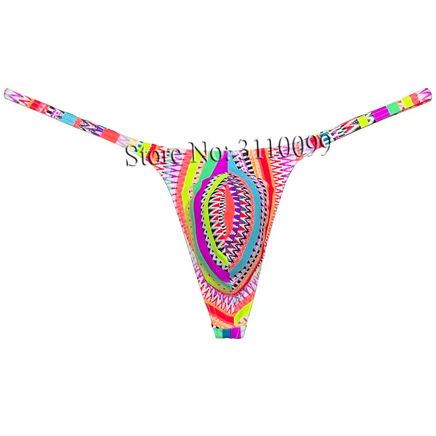 Men‘s Thong Micro Bikini Swim  Pouch G-string