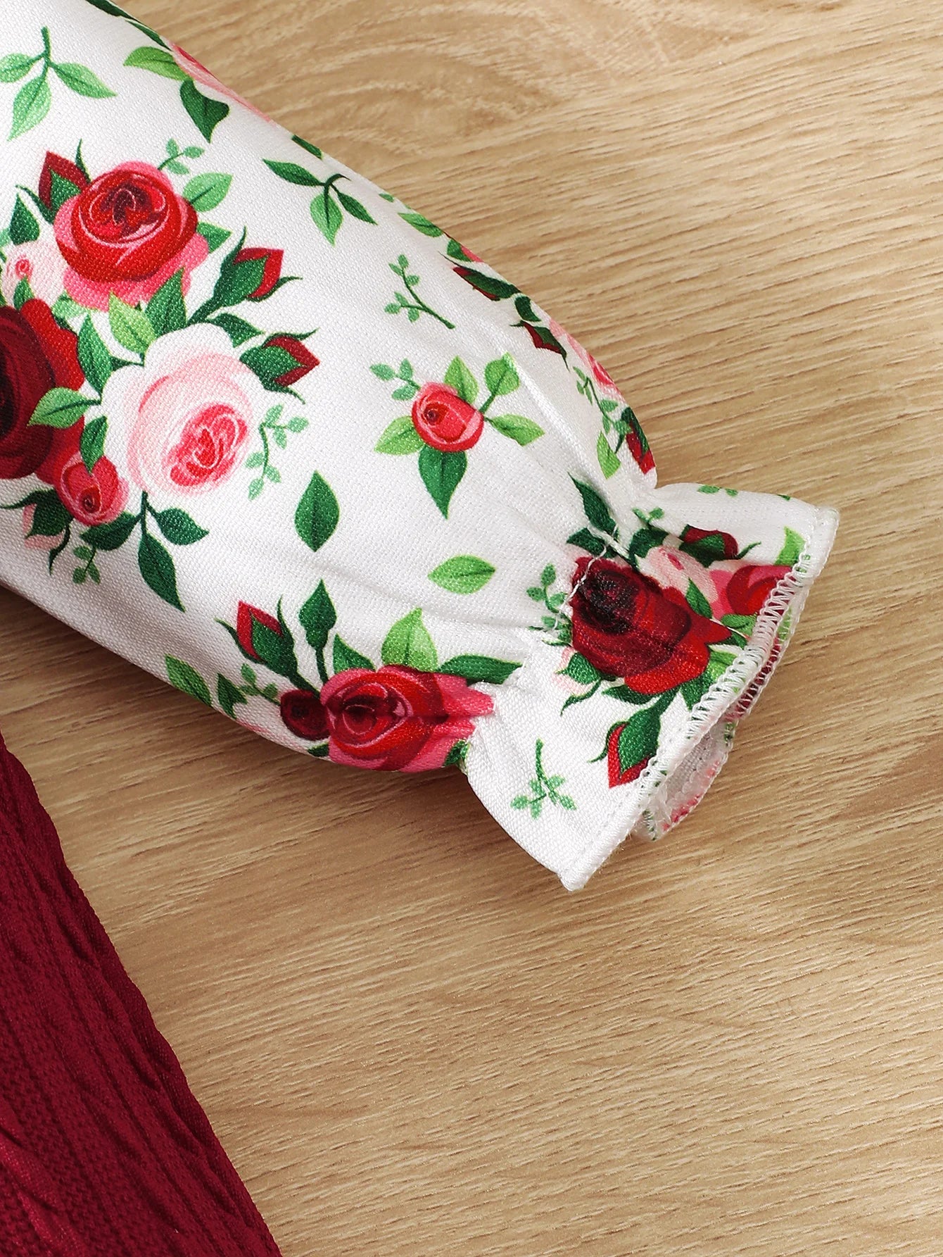 0-18 Months Girl Romper Cute Floral Long Sleeve