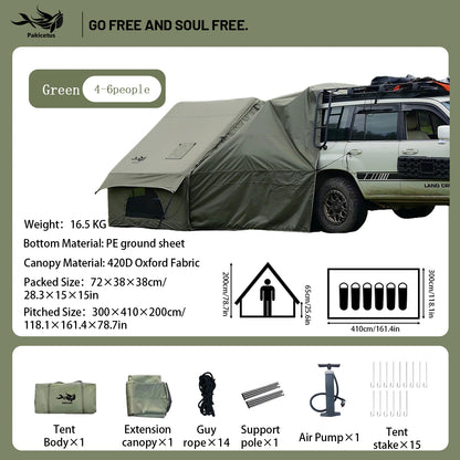 Quick Setup Inflatable Camping Tent, Waterproof