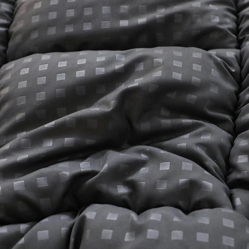 Twin Full Queen King Dark Grey Mattress Topper