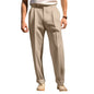 Men s  Fit Dress Pants Solid Color Flat Front