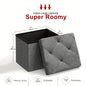Heavy-Duty Multi-Purpose Folding Storage Ottoman