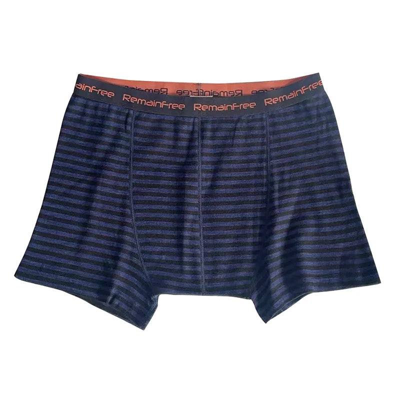 100% Merino Wool Boxer Briefs Men Underwear Breathable