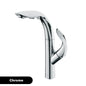 Luxury brass gold touch switch kitchen faucet