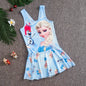 Disney Frozen Anna Elsa Girl Swimsuit Princess