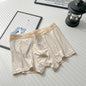3pcs Comfortable Silk Mens Underwear Shorts XXL 3XL 4XL