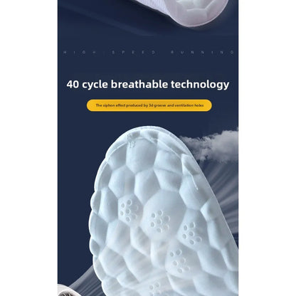 Men/Women Thick Sports Insoles Padded with Anti Odor