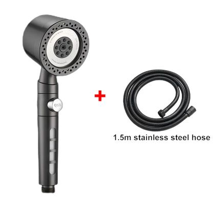 5 Modes Spray Water Shower Head Handheld Spa
