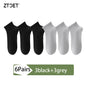 6Pairs Men Cotton Mesh Socks