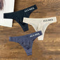 3pcs Sexy Thong Silk Bulge Pouch G-string