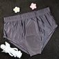 Shiny Ice Silk Satin Tight Elastic Panties