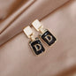 Fashion Brand Jewelry Elegant Letter D Earrings Vintage