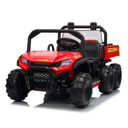 24V 4WD Electric Ride-on Dump Truck For Kids