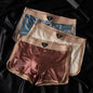 3PCS Luxury Silk Satin-like Men's  Breathable Underwear