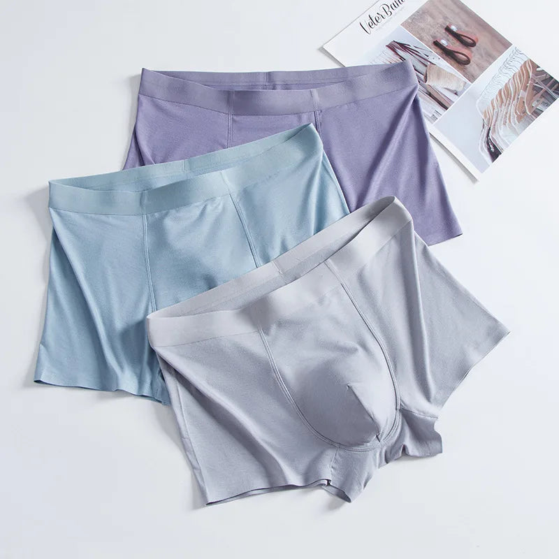 Men 3 Pack Lightweight Breathable Underwear